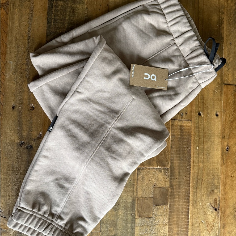 On Running Tan Club Pants